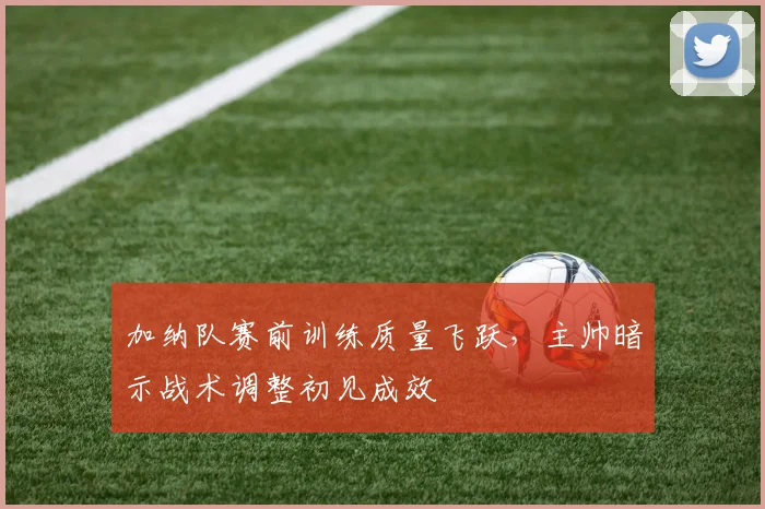 加纳队赛前训练质量飞跃，主帅暗示战术调整初见成效